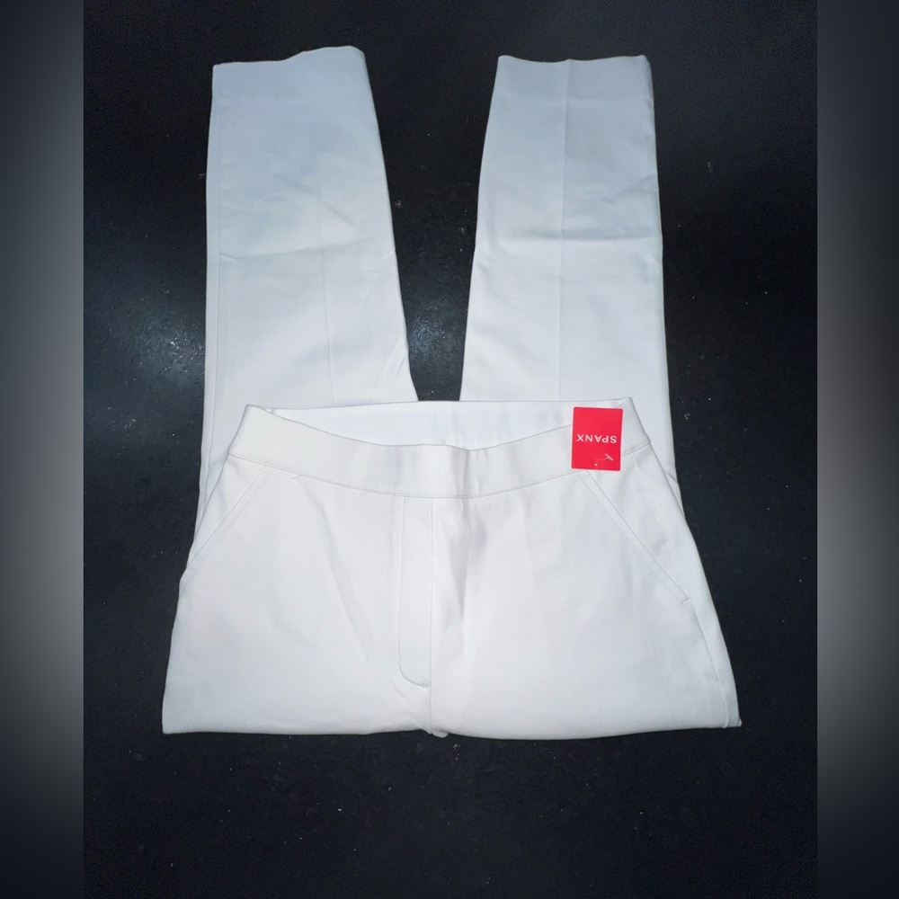 NWT SPANX WHITE SLIM STRAIGHT ANKLE - Picture 7 of 10
